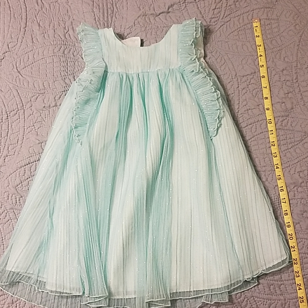 Light teal dress 5t